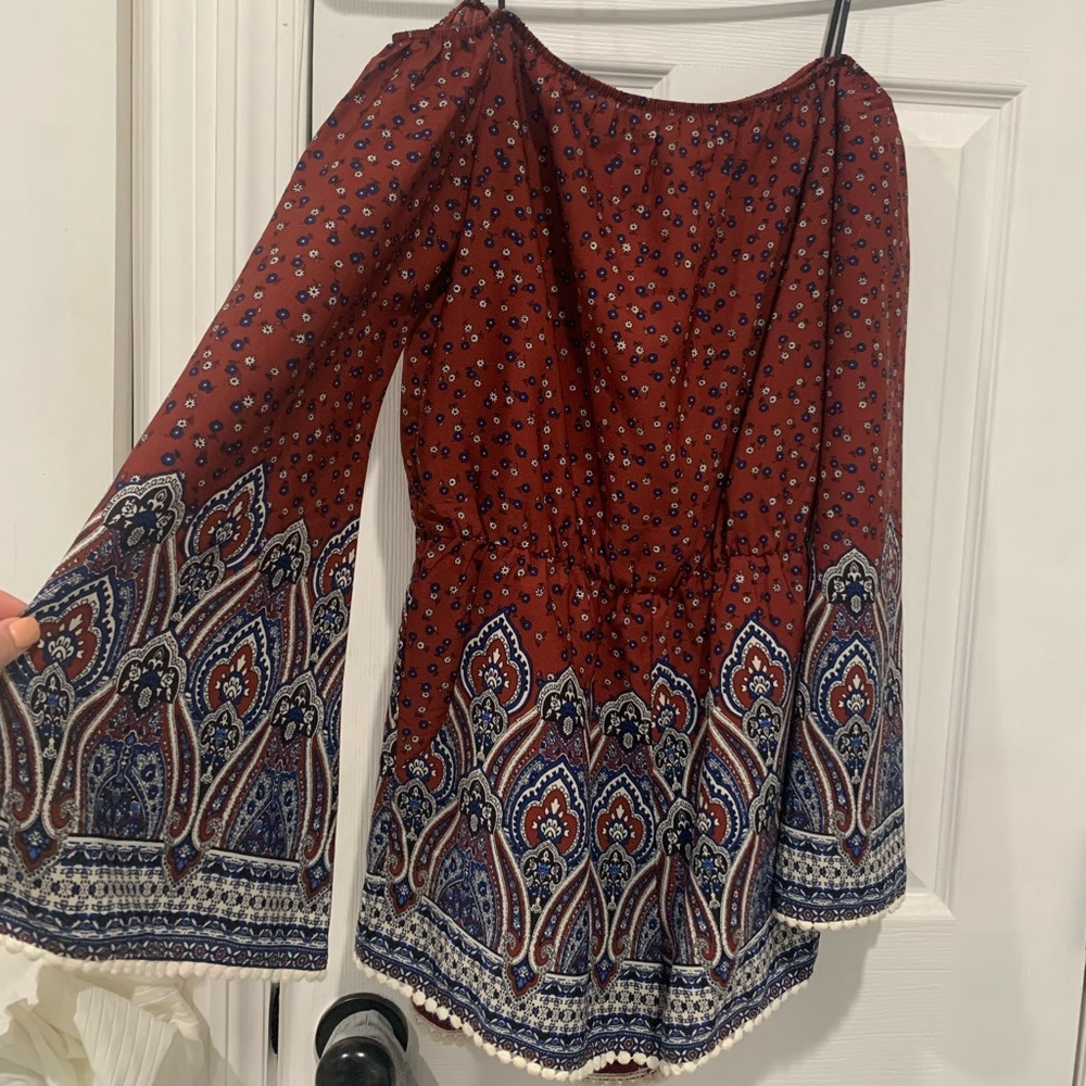 Off The Shoulder Romper